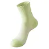 Calcetines Deportivos para Mujer, Media Pantorrilla, Primavera y Verano, Fitness Profesional, Bádminton, Estilo Femenino, Suela Gruesa de Toalla, Running, Maratón, Zhuji