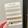 Gomas para el pelo cubiertas de cuero para mujer, diseñadas para no apretar ni dejar marcas en el cabello, scrunchies negros, gomas elásticas para el pelo para niños, alta elasticidad, gomas para el pelo duraderas