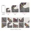 Pegatinas de Pared Autoadhesivas de Hoja Dura Engrosada Transfronterizas para el Hogar Cocina Impermeables y a Prueba de Aceite Decoración de Pared de Sala de Estar Pegatinas de Azulejos de Cristal