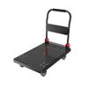 Carretilla de almacén de comercio electrónico, carrito de logística, carrito de rotación silencioso, carrito de rotación exprés para el hogar, camión de tracción