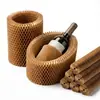 Cubierta de Papel Kraft tipo Panal, Papel de Malla Amortiguador a Prueba de Golpes, Cubierta Protectora de Papel Panal para Vino Ecológica y Biodegradable, Cubierta de Papel Panal
