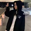 Sudadera Wow Impresión Personalizada Ropa de Trabajo Personalizada Chaqueta Logo Impreso Uniforme de Equipo Clase DIY Cárdigan con Capucha Primavera y Otoño