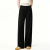 Pantalones de Maternidad de Cintura Elástica de Color Contrastante Primavera Verano Ropa Exterior Pantalones Casuales Ligeramente Acampanados Tallas Grandes 2026 Nuevos Pantalones Casuales Ropa de Verano