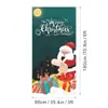 Amazon Transfronterizo Cubierta de Puerta Navideña Merrychristmas Elementos de Grinch Bandera Colgante Cortina de Puerta