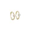 Brinco de zircão para mulheres Sterling Silver High-end Diamond-studded Niche Design Ear Nails Requintado Brincos Simples Brincos