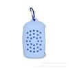 Funda de Toalla de Silicona Secado Rápido Sensación Fría Funda de Toalla para Montañismo Viajes al Aire Libre Funda de Toalla Portátil Funda para Guardar Toalla de Sudor
