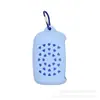 Regalo Creativo Cubierta de Toalla de Silicona, Toalla Refrigerante Deportiva, Absorbente de Agua, Absorbente de Sudor, Toalla de Secado Rápido, Fibra Fina, Suministro Directo del Fabricante