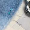 Aretes de Línea para la Oreja para Mujer Aretes de Pelo Corto Aretes de Borla Aretes Franceses 2023 Nueva Moda Popular en Internet Nicho Sentido de Alta Gama