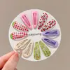 Pinzas laterales juguetonas y juveniles, estilo femenino, pinzas de flequillo de alta gama, pasadores BB coreanos vivaces, pinzas para el cabello de estrella elegantes, accesorios para el cabello