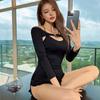 Traje de baño para mujer Celebridad de Internet Ajustado Sexy Estudiante Estilo Ins Chica de Corea del Sur Dividido