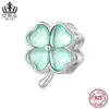 Aiful Lindo Duende del Bosque Colgante de Plata de Ley S925 con Cuentas Gota de Aceite Combinación de Personaje de Dibujos Animados con Cuentas Sueltas para DIY