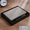 Cuaderno de banda A5 de piel de oveja para empresa, se puede imprimir logo, cuero suave de alta calidad, diario exquisito, libro para conferencias de trabajo