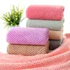 Toalla de Baño con Patrón de Piña, Tejido de Punto de Coral Fleece, Suave y Absorbente, Adecuada para Hombres y Mujeres, No Suelta Pelusa Fácilmente, Toalla Cuadrada Grande, Venta al por Mayor desde el Fabricante