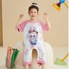Dibujos animados coreanos Mono japonés Verano Pijama de noche infantil Niñas Antipatadas Anticongelante Manga corta Pijama de Princesa Venta al por mayor
