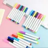 Plumón para pizarra de color personalizado borrable pincel aceitoso 8 colores bolsa OPP bolígrafo flotante descuento por cantidad grande ventas directas de fábrica