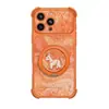 Cordón de seda de poni adecuado para funda de teléfono Apple 17pm, iPhone 15 anticaídas de cuatro esquinas, 16 soporte giratorio, 14 funda rígida