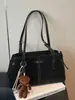 Bolso de Hombro de Moda Transfronterizo de Comercio Exterior de Gran Capacidad para Mujer 2025 Nuevo Bolso Tote tipo Satchel Retro de Gama Alta para el Trabajo y los Viajes