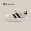 Zapatos Blancos para Niños 2025 Otoño Nuevos Tenis Casuales para Niñas con Punta de Concha Suela Suave Zapatos Deportivos para Niños Tenis para Niños