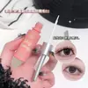 Pegamento Transparente de Pestañas Postizas Xixi de Secado Rápido e Invisible, Larga Duración, No Irritante, Crema Fijadora de Pegamento para Doble Párpado Súper Pegajosa