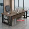 Mesa de gerente simples para uma pessoa, mesa de computador, mesa de supervisor moderna minimalista, mesa de escritório, mesa modular