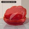 Fabricante Fonte Celebridade da Internet Prato de Frutas Sala de Estar Mesa de Centro Prato de Lanche Doce Estilo Luxo Acessível Prato de Frutas de Alto Valor