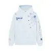 Nueva sudadera con capucha bordada de copo de nieve, estilo casual y relajado, marca de moda china, sudadera para pareja, moda estilo japonés gris