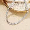 Venta caliente japonesa y coreana, collar de circonita con diamantes de nicho, moda de temperamento simple, collar fino, cadena de clavícula para mujeres, venta al por mayor