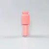 Fornecido Diretamente pelo Fabricante, Tubos de Gloss Labial em Formato de Coração, Tubos de Gloss Labial Cilíndricos Fofos e Divertidos, Tubos de Gloss Labial e Materiais de Embalagem Cosmética