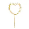 Adorno para Tarta Árbol de Perlas en Forma de Corazón Tarjeta Insertable Corona Decoración para Hornear Cumpleaños Adorno Decoración Mesa de Postres Día de San Valentín