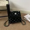 Bolsa de Ombro Acolchoada Texturizada Estilo Chanel de Alta Qualidade para Mulheres, Nova Versão Coreana 2026, Design de Nicho, Bolsa de Ombro Único/Duplo