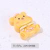 Chubby Dudu lindo Winnie the Pooh diy pegamento crema funda para teléfono diadema accesorios para el cabello pegatina para vaso de agua accesorios de resina Goka