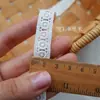 Exquisito hilo de algodón soluble en agua, accesorios de encaje bordado hechos a mano, accesorios de bricolaje, correa de hombro, tela de decoración del hogar