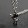 Colar de Casal Astronauta Retro ins Moda Estudantes Masculino e Feminino Hip Hop Pingente Escolha uma Estrela para o Seu Colar