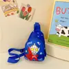 Bolsa infantil de dibujos animados, monedero de bebé de moda, bolso cruzado casual y lindo para niñas, bolso de pecho elegante para niños, mochila pequeña