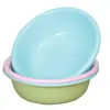 Fabricante Bacia Plástica Bacia de Lavar Doméstica Plástico Doméstico Presente Plástico Bacia para Rosto Impressão Bacia para Lavanderia Espessada Atacado