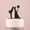 Estilo ins dia dos namorados decoração de bolo de panificação casamento proposta de casamento cartão de bolo acrílico MR & MRS inserção