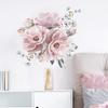 Fanqi novo FX-B109 quarto corredor cabeceira rosa grande peônia decoração de parede adesivo de parede