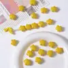 Cerâmica Cor Sólida Cinco Pontas Estrela Coração Acessórios Contas Artesanal DIY Pulseira Corrente de Celular Acessórios de Joalheria Material
