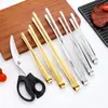 Pinza para barbacoa estilo coreano clip para pan de acero inoxidable 304 pinza para buffet pinza para bistec pinza para alimentos pinza para barbacoa pinza para alimentos