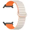 Adequado para relógio Samsung ultra Pulseira Bicolor Samsung watch ultra Padrão Pontilhado Pulseira Magnética Bicolor
