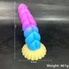 Jiuai color pene simulación cancha trasera comercio exterior transfronterizo con forma de pene tapón anal juguetes juguetes sexuales para adultos
