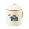 Taza de Agua Ward Baihui para Niños Taza para el Hogar Taza de Acero Inoxidable 304 con Tapa Taza Linda para el Desayuno Taza de Leche