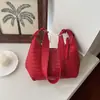 Bolsa de Ombro Única com Design Simples e Nicho para o Dia a Dia de Moda Feminina, Bolsa Feminina Única 2026 com Padrão Trançado Bolsa de Mão