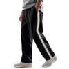 Amazon Transfronterizo Primavera y Verano Nuevo Popular en América Pantalones Deportivos y Casuales de Pana Finos a Rayas Holgados para Salir