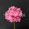 Hortensia artificial en 3D para bodas, arreglos florales para caminos de boda, decoración de hoteles, hortensias, decoración de habitaciones, flores falsas.
