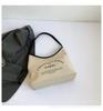 Bolso de Lona para Hombro de Gran Capacidad para Mujer 2026 Nuevo Bolso Tote con Letras de Moda Bolso de Hombro Casual para el Trabajo
