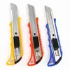 Cuchillo de entrega exprés cuchillo para desembalar cuchillo para aplicación de película cuchillo multiusos cuchillo para papel tapiz hoja soporte para cuchillos de acero inoxidable tamaño grande engrosado extra duro