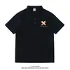 2026 Nueva Camisa Polo de Marca Moderna de Verano para Hombre de Manga Corta Retro Americano Casual Versátil Camisa de Cuello Camiseta para Hombre
