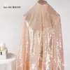 Tela para ropa formal malla bordado con cuentas tela 1.3 metros de ancho rojo azul buena caída no suelta pelusa