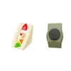 Ímã de Geladeira Gato Fofo Estilo Japonês Ins Alto Valor Magnético 3D Pão Assando Bolo Decoração de Cozinha Metabo